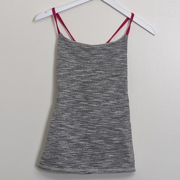 Women's Lululemon Dancing Warrior Tank We Are From Space Silver Magenta- Size 4 - Picture 2 of 6